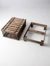 antique primitive farm crate