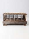 antique primitive farm crate