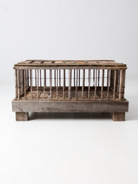 antique primitive farm crate