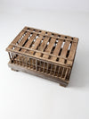 antique primitive farm crate