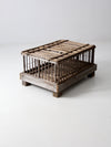antique primitive farm crate