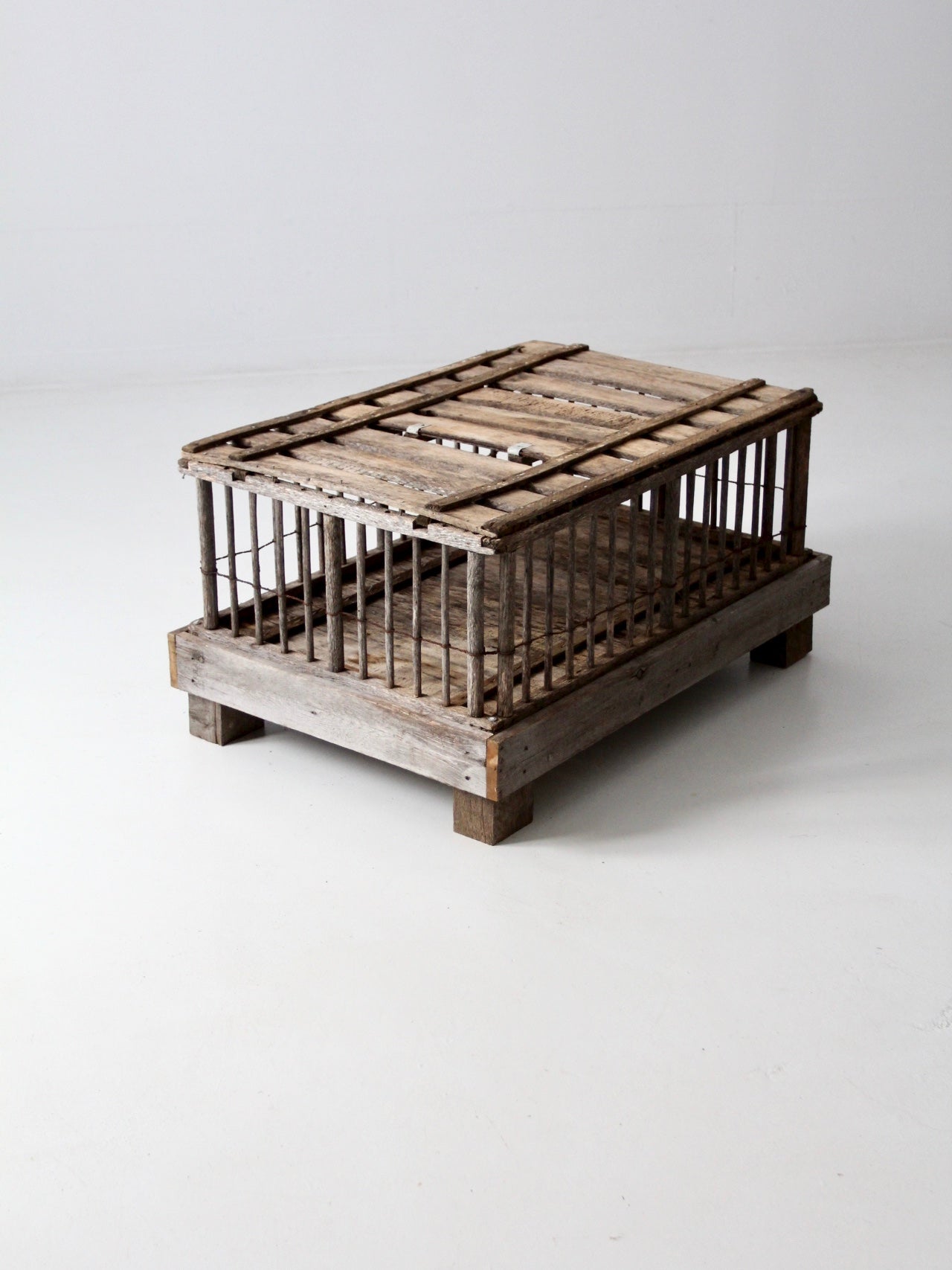 antique primitive farm crate