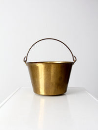 antique Ansonia Brass Company kettle