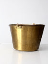 antique Ansonia Brass Company kettle