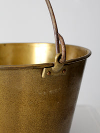 antique Ansonia Brass Company kettle