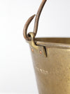 antique Ansonia Brass Company kettle