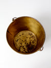 antique Ansonia Brass Company kettle