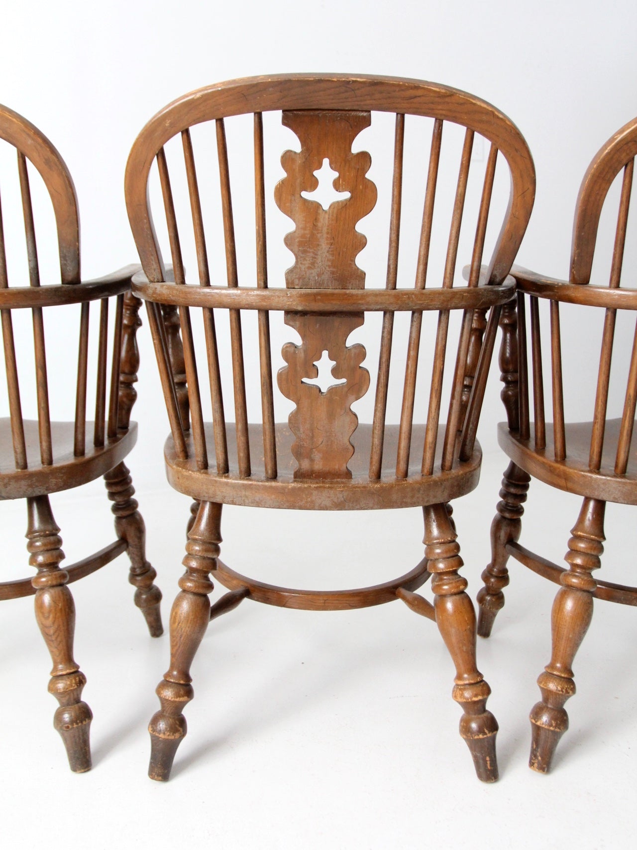 vintage Conant Ball Colonial Revival dining chairs set