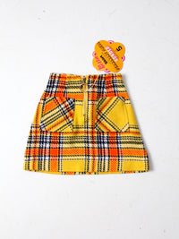 vintage 60s girl's skirt NOS