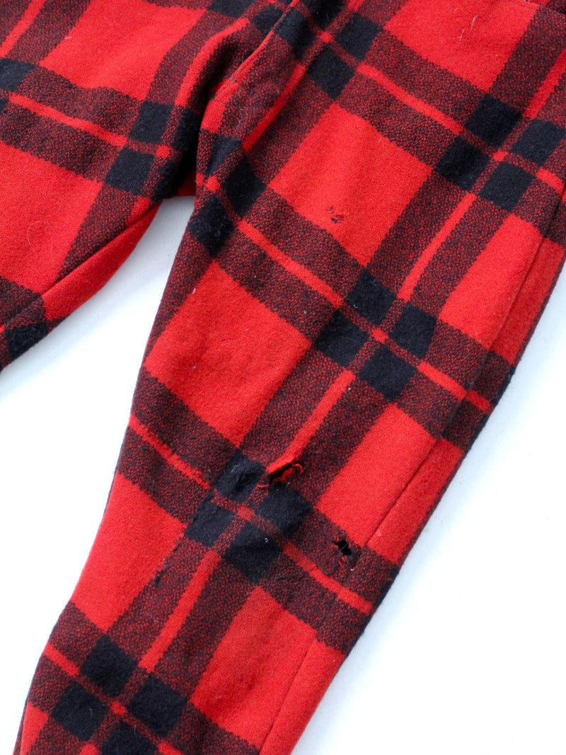 vintage wool hunting pants