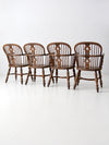 vintage Conant Ball Colonial Revival dining chairs set