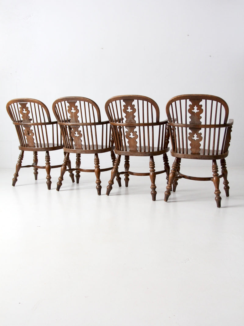 vintage Conant Ball Colonial Revival dining chairs set