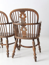 vintage Conant Ball Colonial Revival dining chairs set