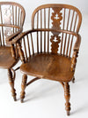 vintage Conant Ball Colonial Revival dining chairs set
