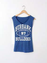 vintage Burbank Bulldogs tank top