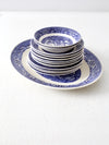 Homer Laughlin Blue Willow Ware set of 13