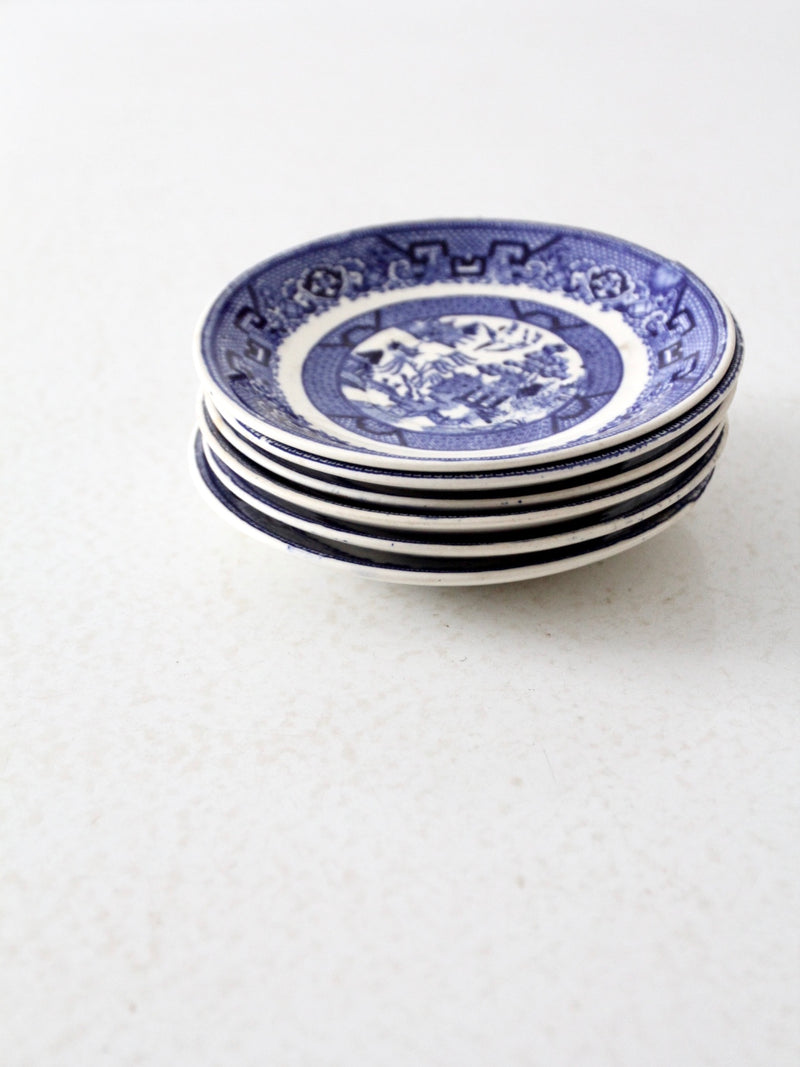 Homer Laughlin Blue Willow Ware set of 13