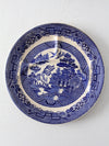 Allertons blue willow divider plates circa 1930