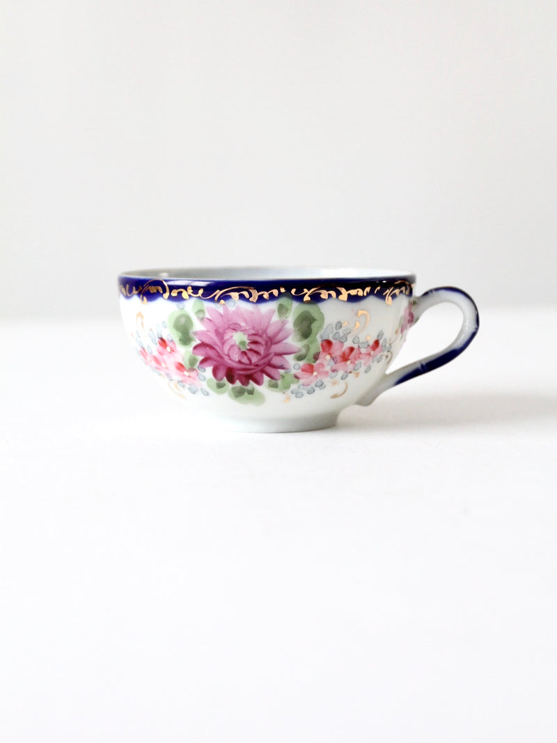 antique gilt tea cup