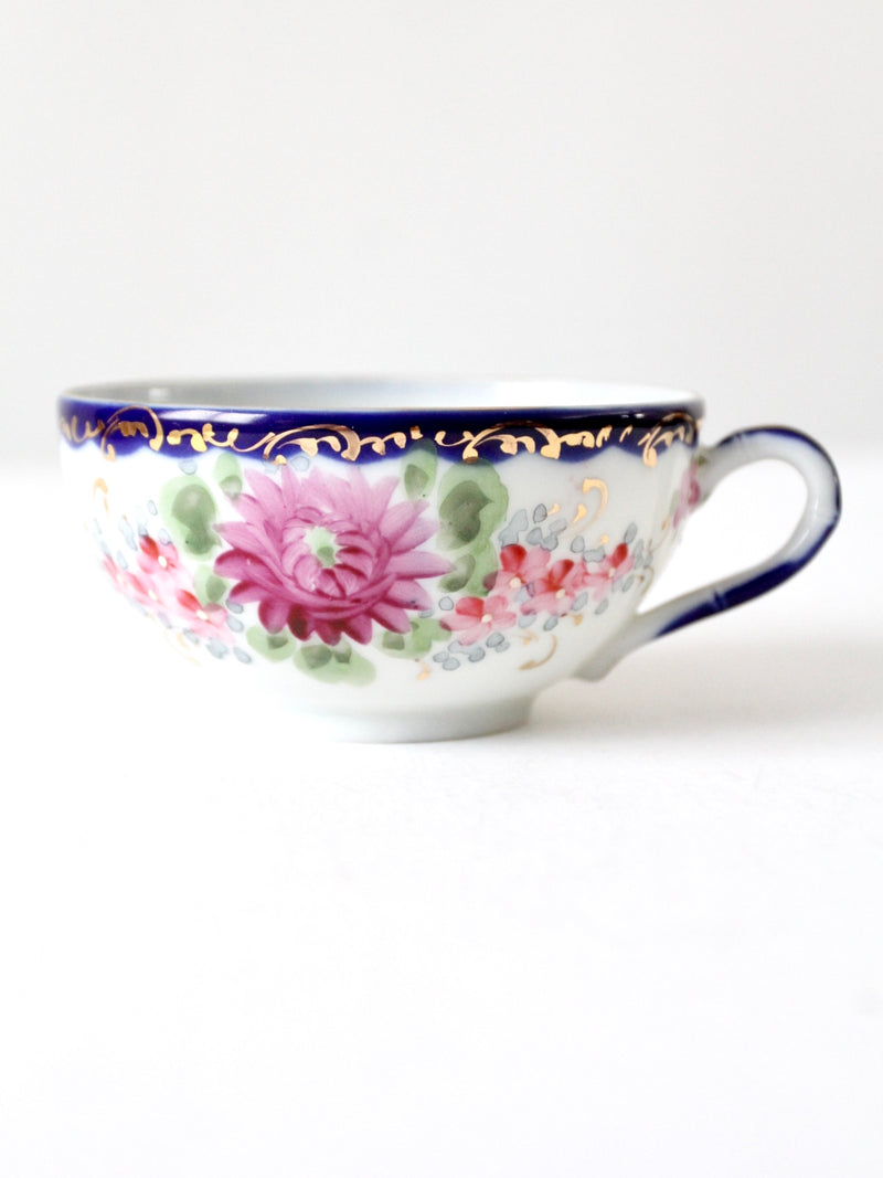 antique gilt tea cup