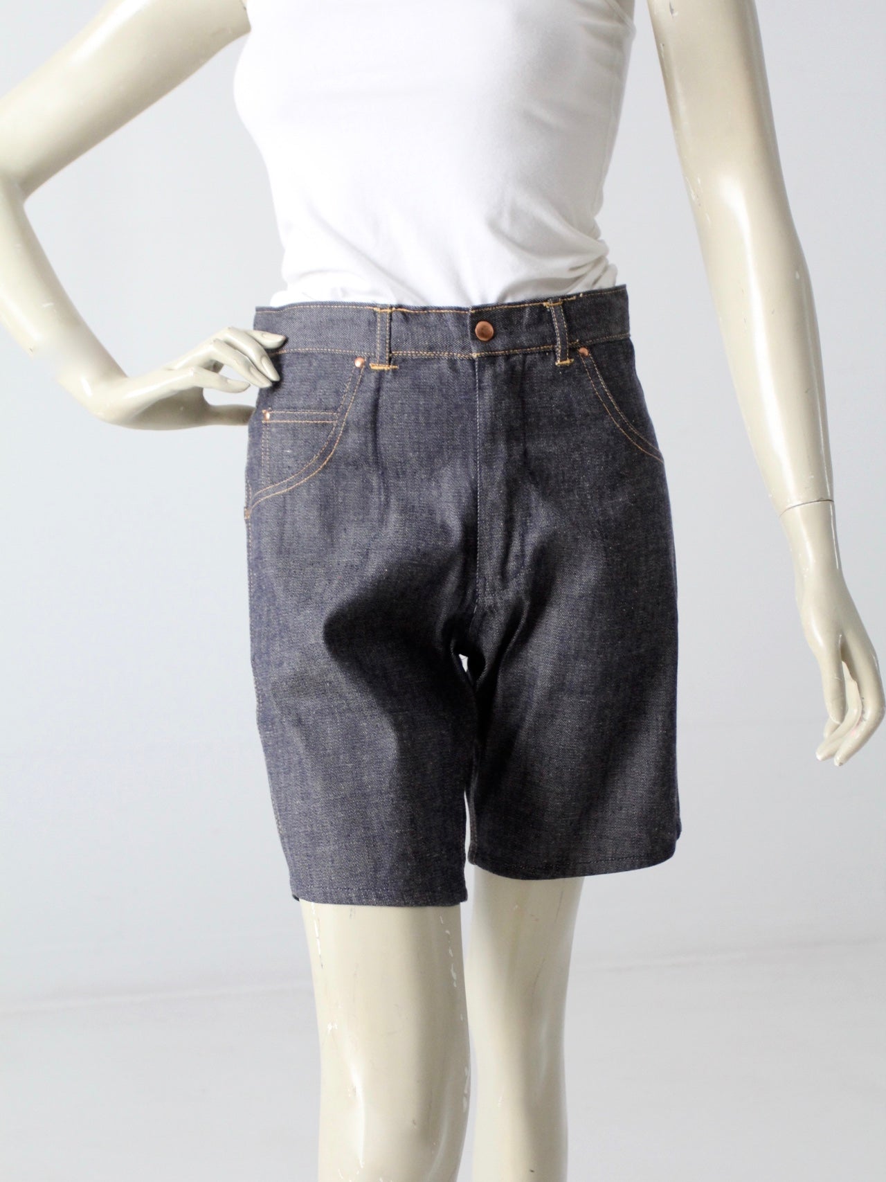 vintage 60s denim shorts