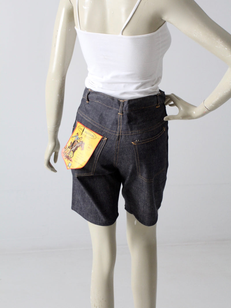 vintage 60s denim shorts