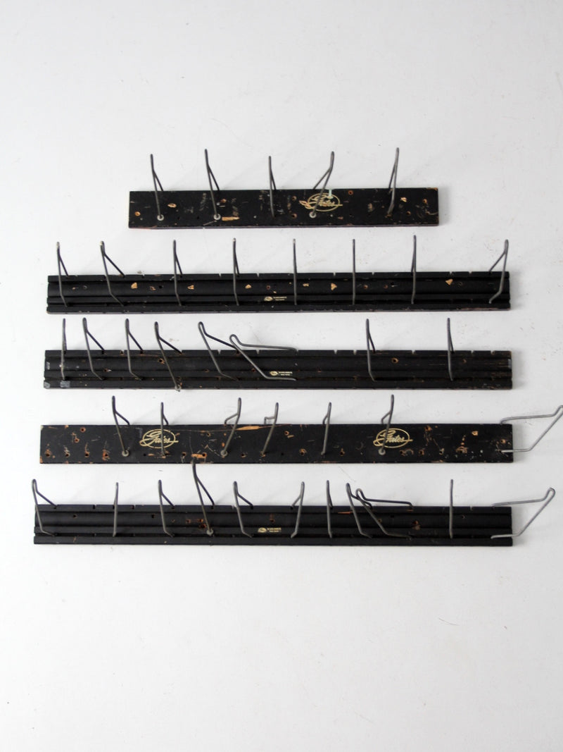 vintage Gates Rubber Co. display racks