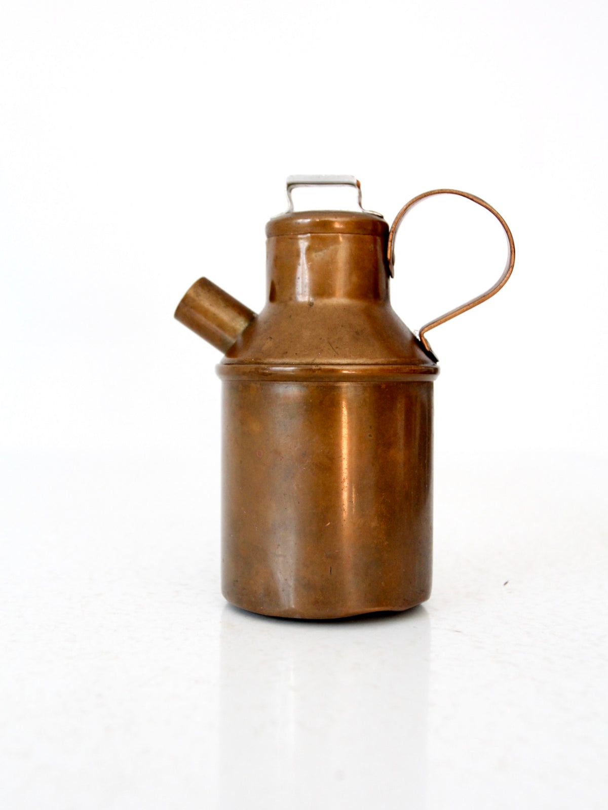 antique copper pitcher