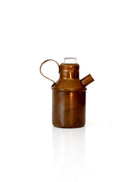 antique copper pitcher