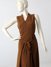 vintage 70s wrap dress