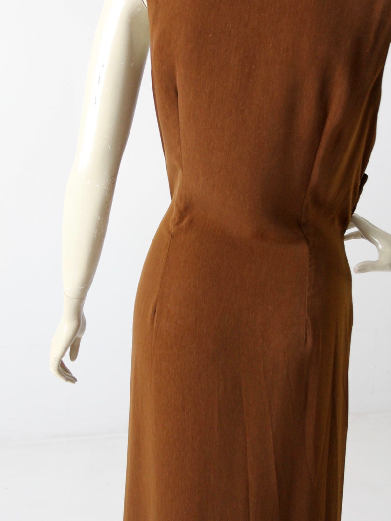vintage 70s wrap dress