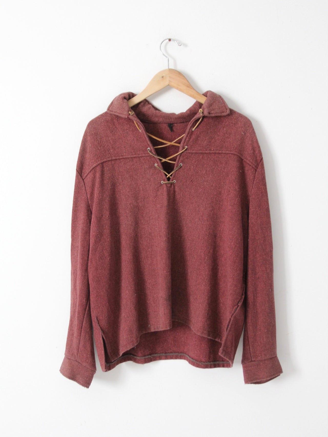vintage 1960s lace up pullover – 86 Vintage