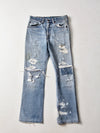 vintage Levis 517 distressed jeans, 31 x 31