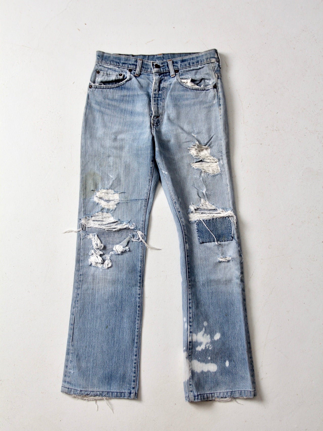 vintage Levis 517 distressed jeans, 31 x 31