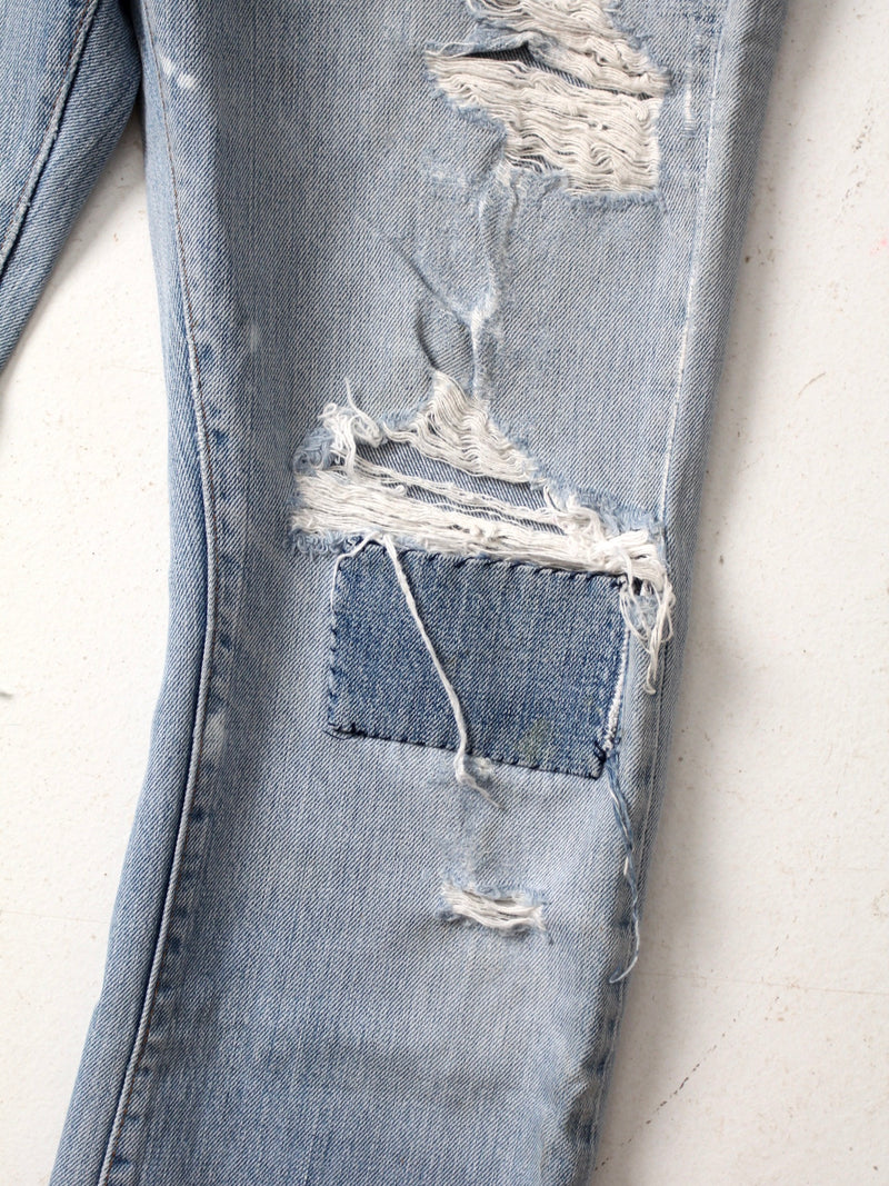 vintage Levis 517 distressed jeans, 31 x 31 – 86 Vintage