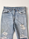 vintage Levis 517 distressed jeans, 31 x 31
