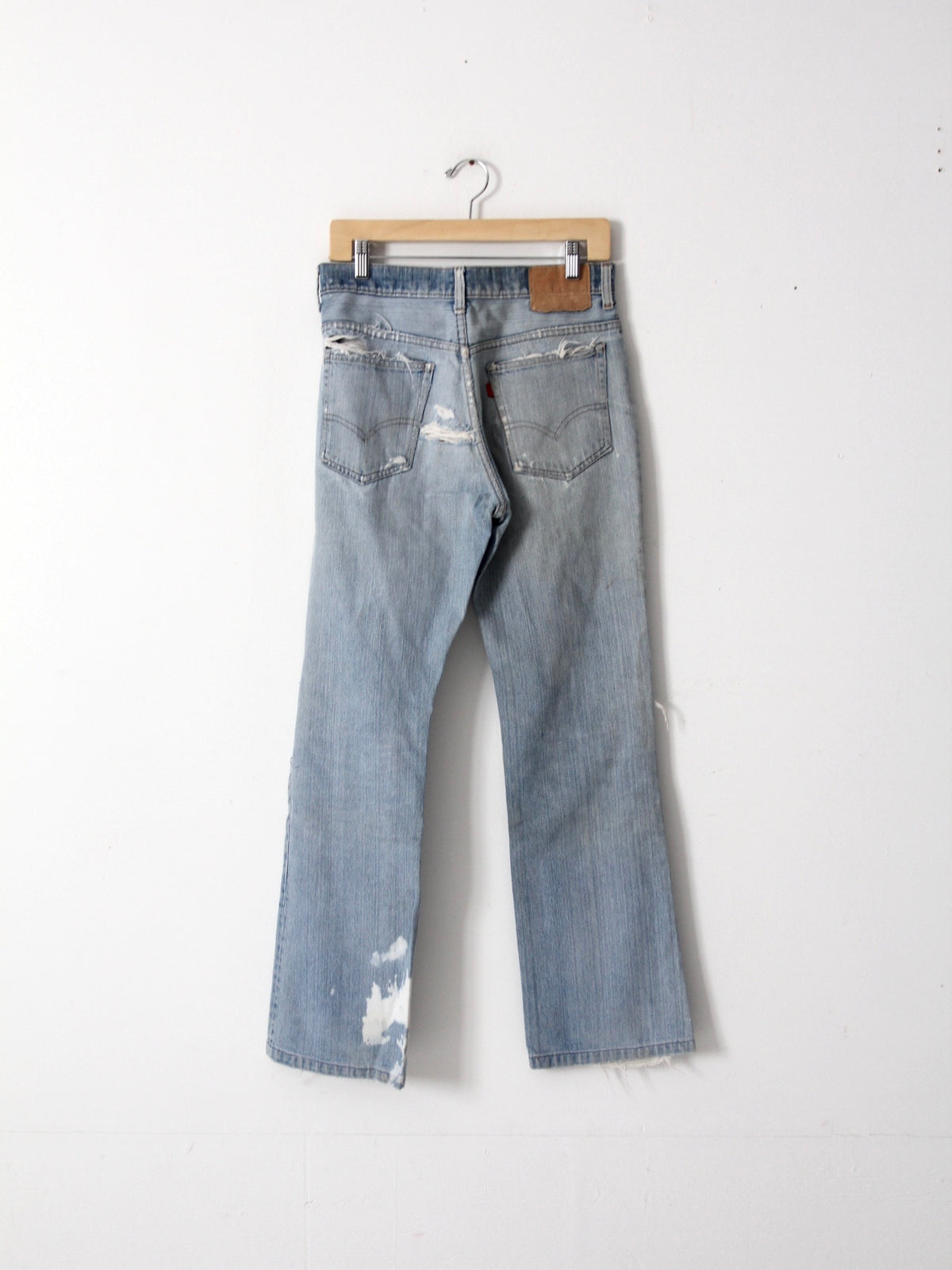 vintage Levis 517 distressed jeans, 31 x 31