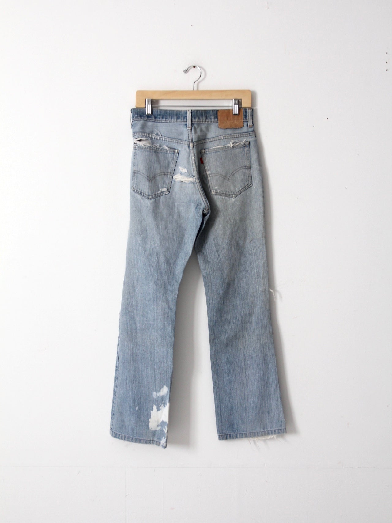 vintage Levis 517 distressed jeans, 31 x 31