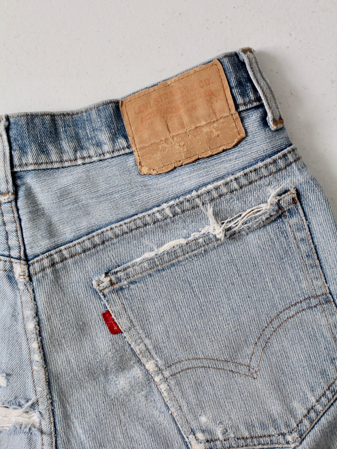 vintage Levis 517 distressed jeans, 31 x 31