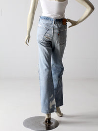 vintage Levis 517 distressed jeans, 31 x 31