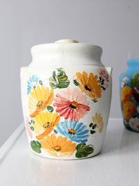 Ransburg Pottery cookie jar collection of 3