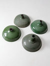 vintage industrial pendant light shades set/4