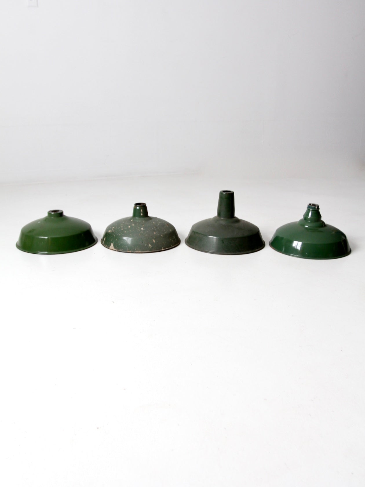 vintage industrial pendant light shades set/4