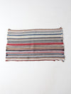 vintage striped accent rug