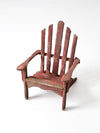 vintage Adirondack children's chair