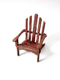 vintage Adirondack children's chair