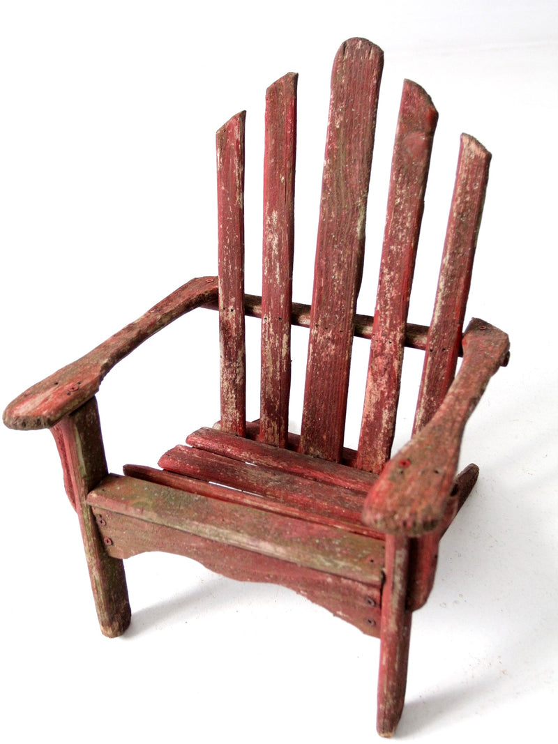 vintage Adirondack children's chair