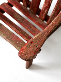 vintage Adirondack children's chair