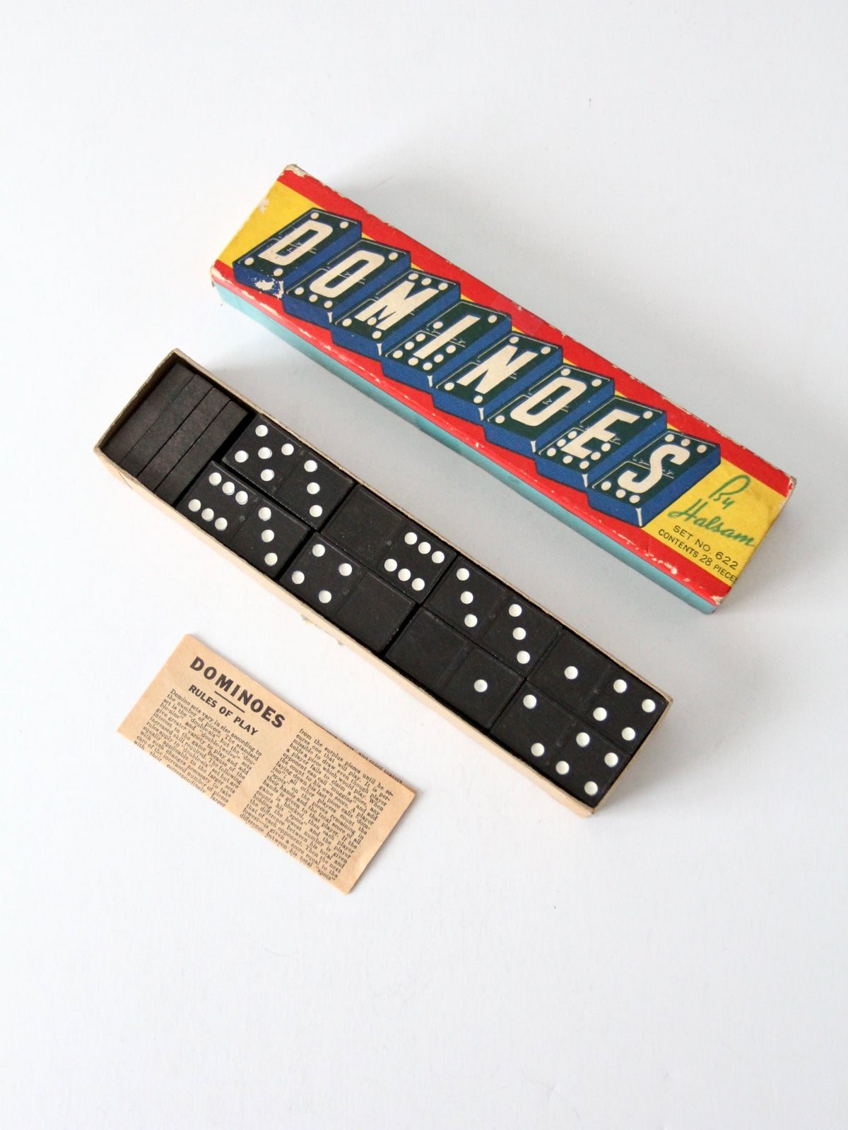 Halsam dominoes circa 1950s
