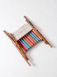 mid-century kid's folding chair